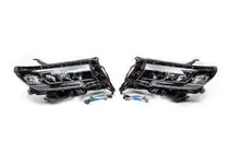 Toyota Land Cruiser Prado 150 2009-2023 Fari anteriori LED (2017+, Set 2 pezzi) foto 6