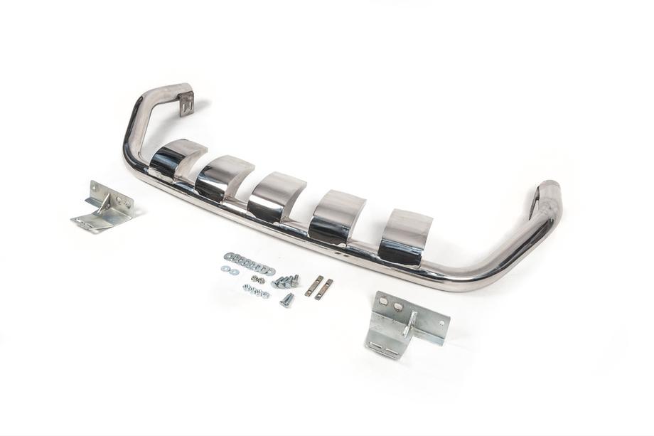 Lexus LX570/450d 2008-2022 Protezione Posteriore Gronder (Acciaio Inox) Foto 3