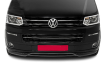 Volkswagen T5 2010-2015 Coperture Fari Cromate (2 pz, Acciaio Inox) foto 3
