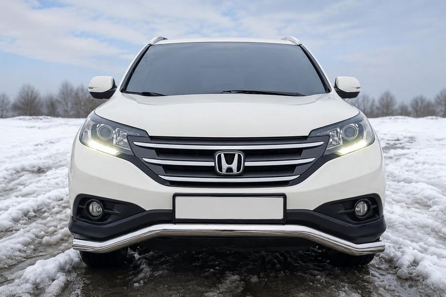 Honda CRV 2012-2016 Protezione Anteriore ST007 (Acciaio Inox) Image