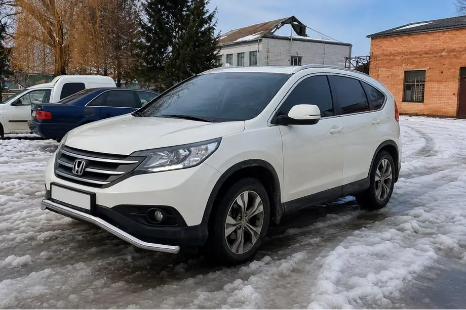 Honda CRV 2012-2016 Protezione Anteriore ST007 (Acciaio Inox) Foto 2