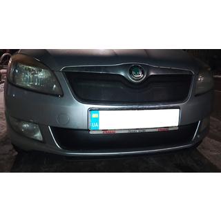 Copertura invernale per griglia (2011-2014, superiore) Skoda Fabia 2007-2014 foto 2