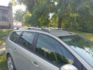 Ford Focus II 2005-2008 Barre portatutto in alluminio (Caravan, cromo) foto 6
