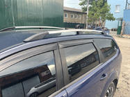 Ford Focus II 2005-2008 Barre portatutto in alluminio (Caravan, cromo) foto 2