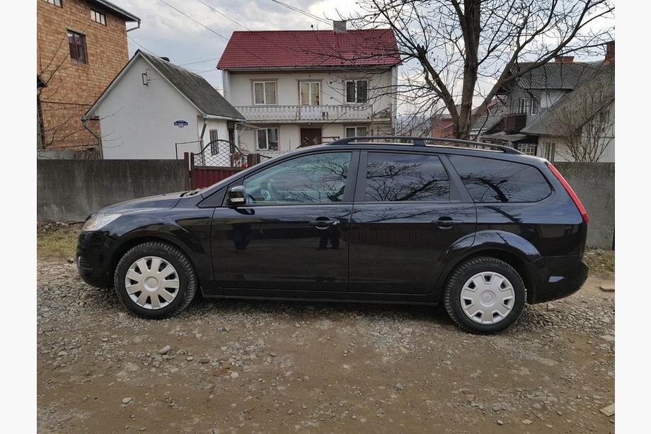 Ford Focus II 2008-2011 Barre Portatutto in Alluminio (Caravan, Nero) Foto 4