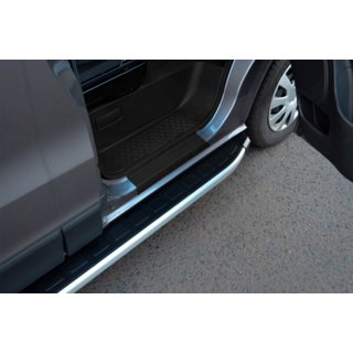 Pedane laterali Fullmond (2 pz, alluminio) Fiat Fiorino/Qubo 2008-2024 foto 1