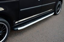 Peugeot Bipper 2008-2017 Pedane laterali Fullmond (2 pz, alluminio) foto 2