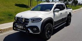 Mercedes X class 2017-2020 Allargatori passaruota (ABS) foto 6