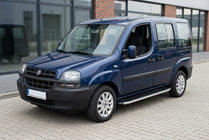 Fiat Doblo I 2005-2010 Pedane Laterali Fullmond (2 pz, alluminio) foto 1