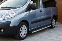 Citroen Jumpy 2007–2017 Pedane laterali Fullmond (2 pz, alluminio) foto 1
