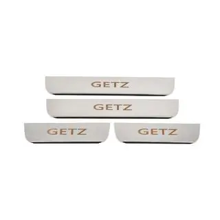 Battitacco Carmos (4 pz, acciaio inox) foto 1
