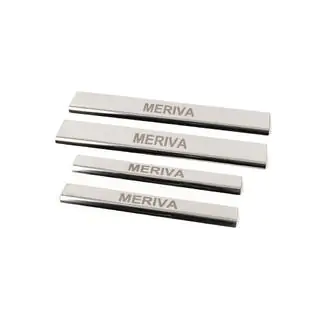 Battitacco Carmos (4 pz, acciaio inox) foto 1