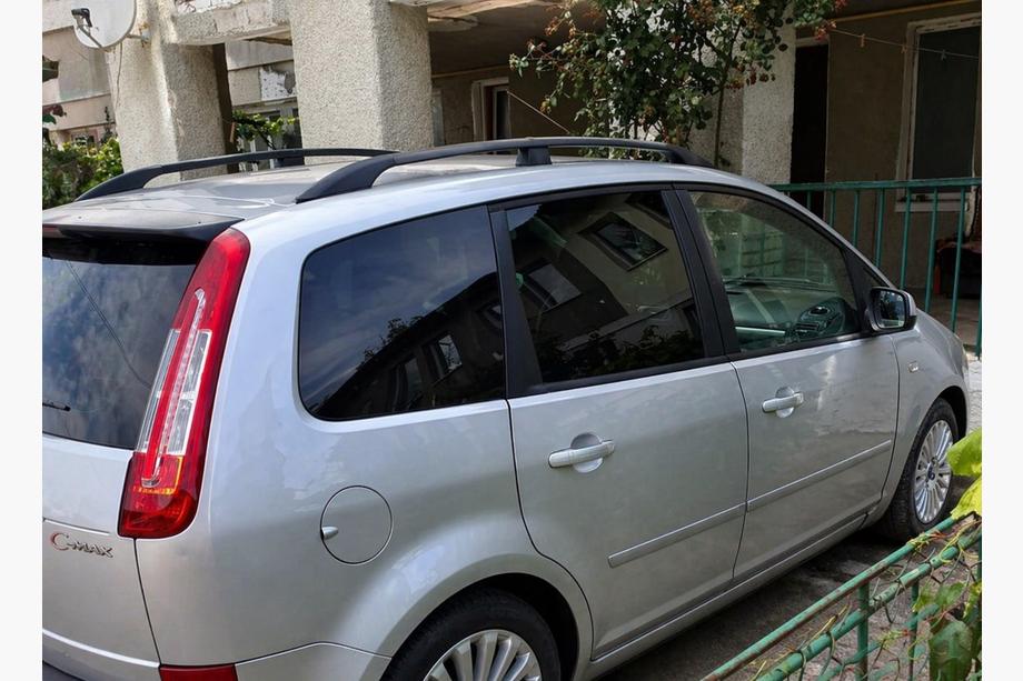 Ford C-Max 2004-2010 Barre longitudinali sul tetto nere Image