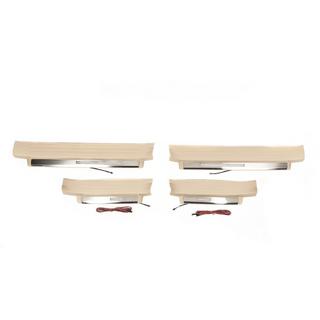Battitacco illuminati (beige) Toyota Land Cruiser Prado 150 2009-2023 foto 3