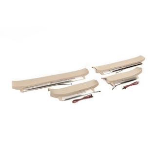 Battitacco illuminati (beige) Toyota Land Cruiser Prado 150 2009-2023 foto 1