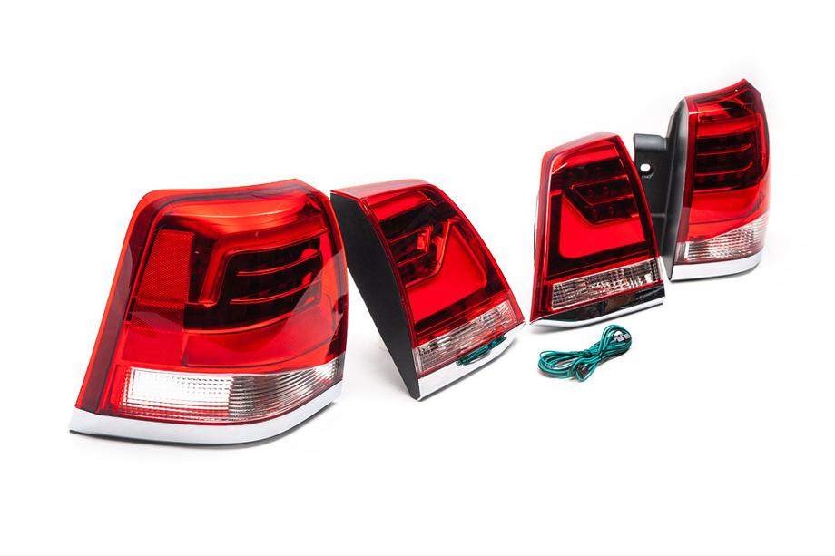 Toyota Land Cruiser 200 2007-2021 Fanali Posteriori 2007-2015 V1 (Design 2016+) Foto 3