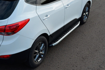 Hyundai IX-35 2010-2015 Pedane laterali Fullmond (2 pz, alluminio) foto 3