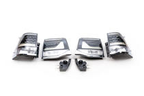 Toyota Land Cruiser 200 2007-2021 Fanali Posteriori 2016+ (Executive Black) foto 9