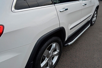 Kia Sportage 2010-2015 Pedane Laterali Fullmond (2 pz, alluminio) foto 1