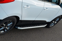 Kia Sportage 2010-2015 Pedane Laterali Fullmond (2 pz, alluminio) foto 2