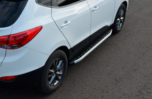 Kia Sportage 2010-2015 Pedane Laterali Fullmond (2 pz, alluminio) foto 3