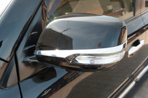 Toyota Land Cruiser 200 2007-2021 Cover Specchietti 2012-2021 (2 pz, Cromo) foto 2