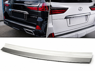 Lexus LX570/450d 2008-2022 Inserto paraurti posteriore con cromatura (2016+) foto 1