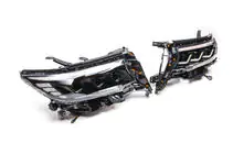 Toyota Land Cruiser Prado 150 2009-2023 Fari Anteriori Lexus-Design-3-LED V1 (2017+, Set da 2) foto 4