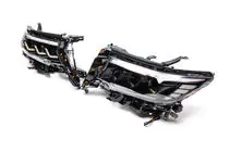 Toyota Land Cruiser Prado 150 2009-2023 Fari Anteriori Lexus-Design-3-LED V1 (2017+, Set da 2) foto 5