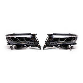 Fari Anteriori Lexus-Design-3-LED V1 (2017+, Set da 2) Toyota Land Cruiser Prado 150 2009-2023 foto 3