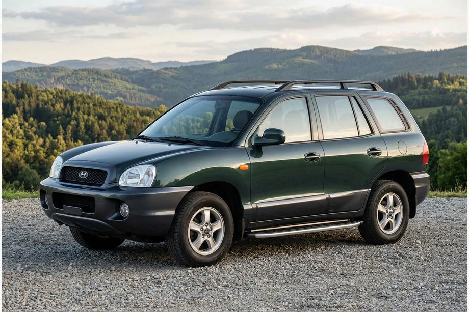 Hyundai Santa Fe 1 2000-2006 Pedane Laterali Fullmond (2 pz, alluminio) Image