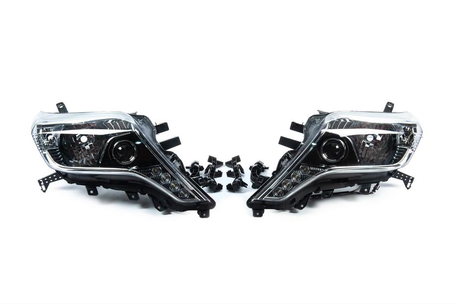 Toyota Land Cruiser Prado 150 2009-2023 Fari anteriori LED (2013-2017, 2 pz) Foto 5