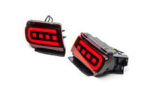 Toyota Land Cruiser Prado 150 2009-2023 Fanali posteriori LED V1 (2 pz, 2017+) foto 3