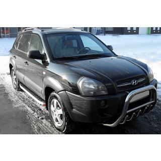 Pedane Laterali Fullmond (2 pz, alluminio) Hyundai Tucson JM 2004- foto 1