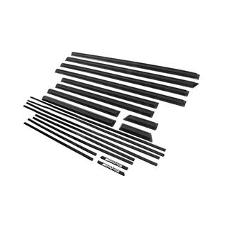 Modanature porta nere preassemblate (design 2019) foto 4