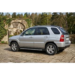 Pedane Laterali Fullmond (2 pz, alluminio) Kia Sportage 2004-2010 foto 1