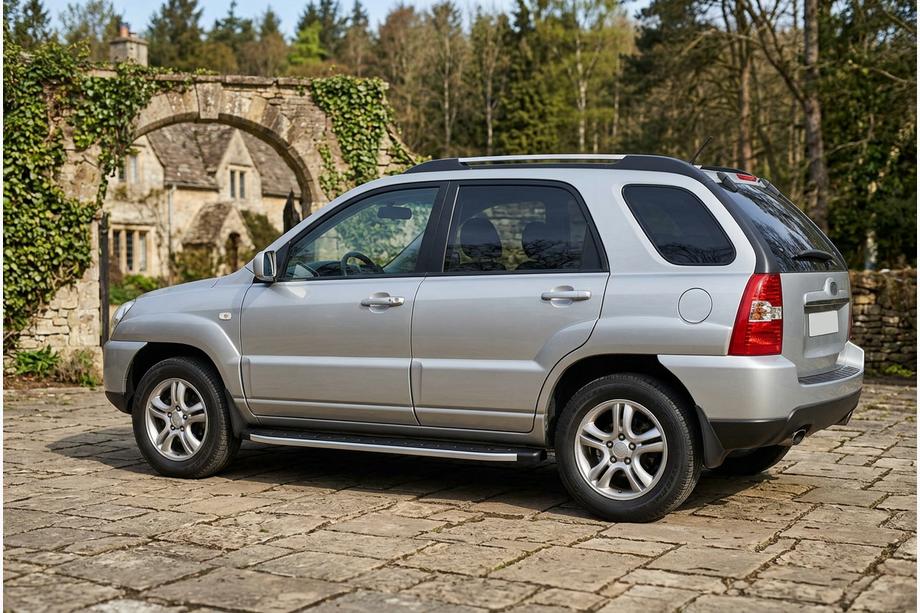Kia Sportage 2004-2010 Pedane Laterali Fullmond (2 pz, alluminio) Image