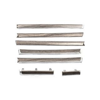 Inserti in legno per porte (legno scuro) Toyota Land Cruiser 200 2007-2021 foto 1