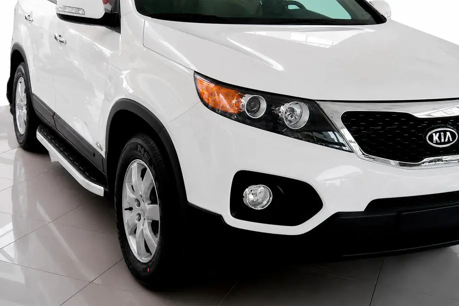 Kia Sorento II XM 2009-2014 Pedane laterali Fullmond (2 pz, alluminio) Image