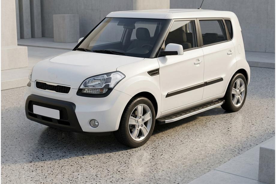 Kia Soul I 2008-2013 Pedane Laterali Fullmond (2 pz, alluminio) Image