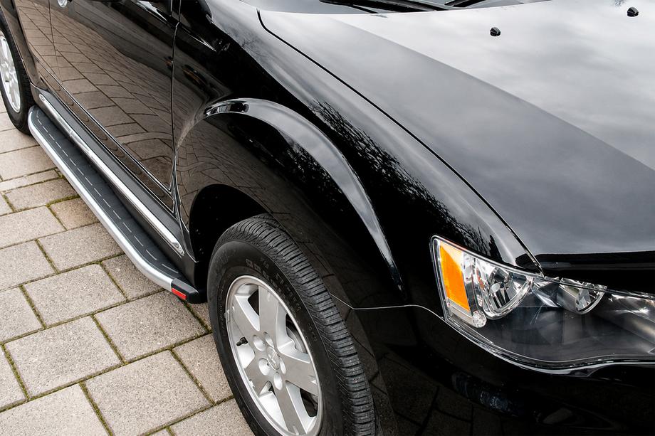Mitsubishi Outlander 2006-2012 Pedane Laterali Fullmond (2 pz, alluminio) Image