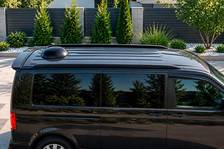 Volkswagen T6 2015-2024 Barre portatutto stile Multivan (primer per verniciatura) Image