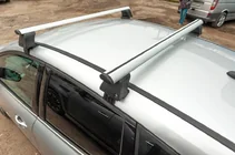 Toyota Camry 2006-2011 Portapacchi da tetto (Cromato, Coppia) foto 10