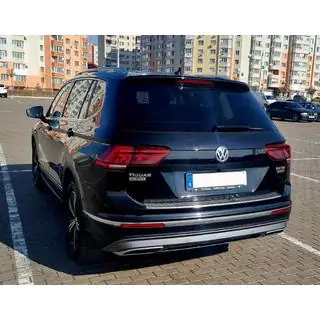 Protezione paraurti posteriore acciaio inox (Carmos) Volkswagen Tiguan 2016-2023 foto 2