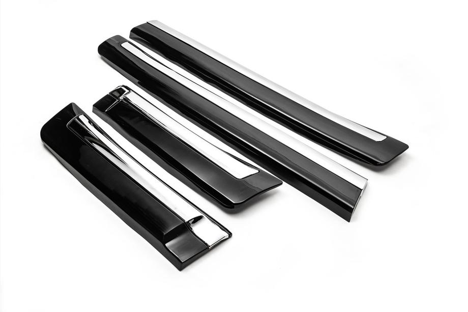 Toyota Land Cruiser 200 2007-2021 Kit Modanature Porta (2008-2016) Bianco Foto 8
