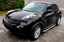 Nissan Juke 2010-2019 Pedane laterali Fullmond (2 pz, alluminio) foto 1