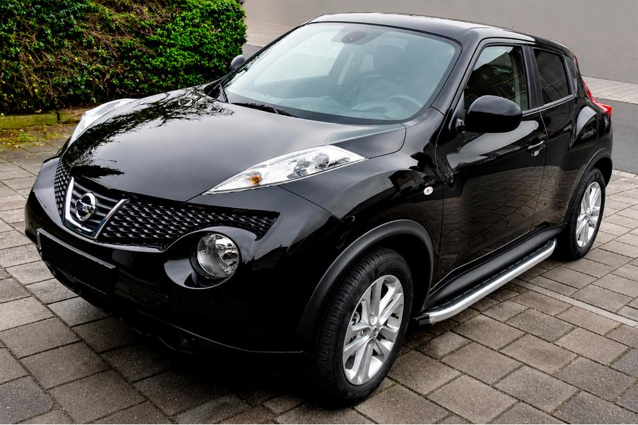 Nissan Juke 2010-2019 Pedane laterali Fullmond (2 pz, alluminio) Image