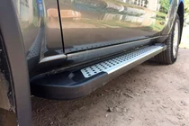 Nissan Pathfinder R51 2005-2014 Pedane Laterali Allmond Grey (2 pz, Alluminio) foto 1