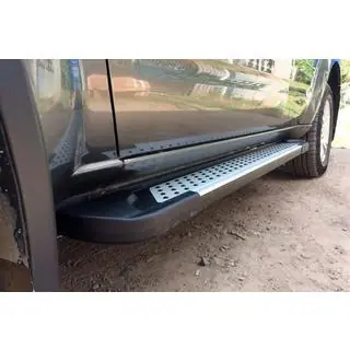 Pedane Laterali Allmond Grey (2 pz, Alluminio)
