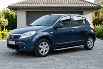 Dacia Sandero 2007-2013 Pedane Laterali Fullmond (2 pz, Alluminio) foto 1